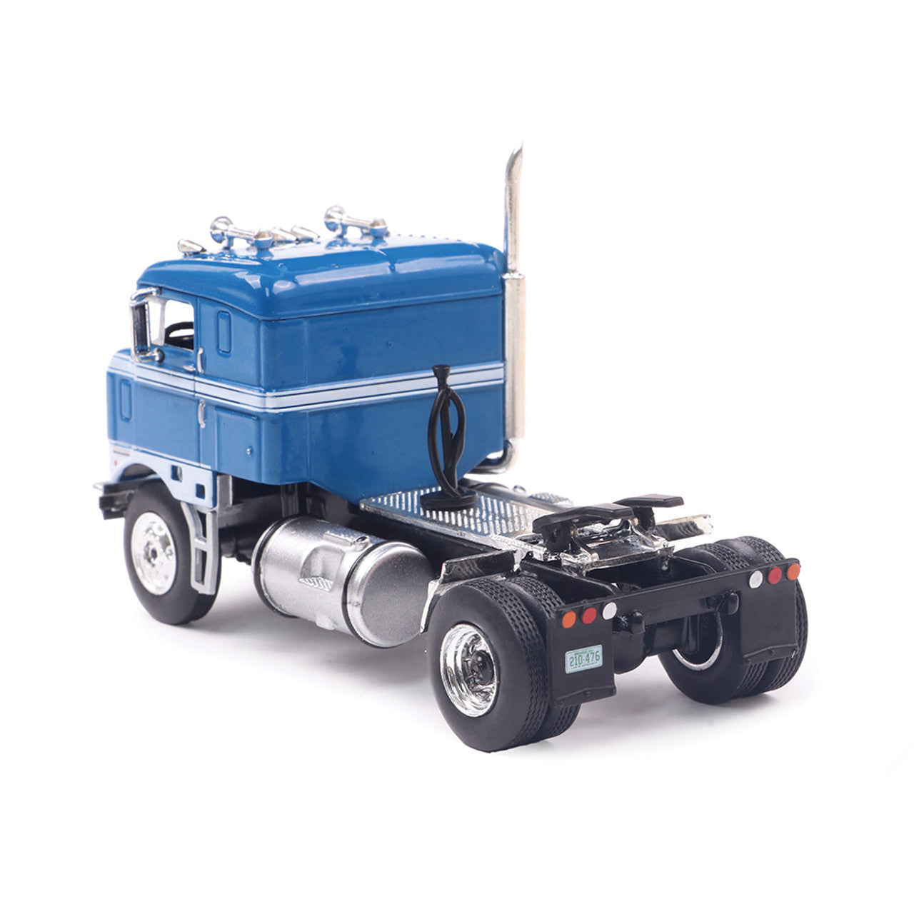 Left Rear view of IXO Models 1:64 Kenworth Bullnose truck