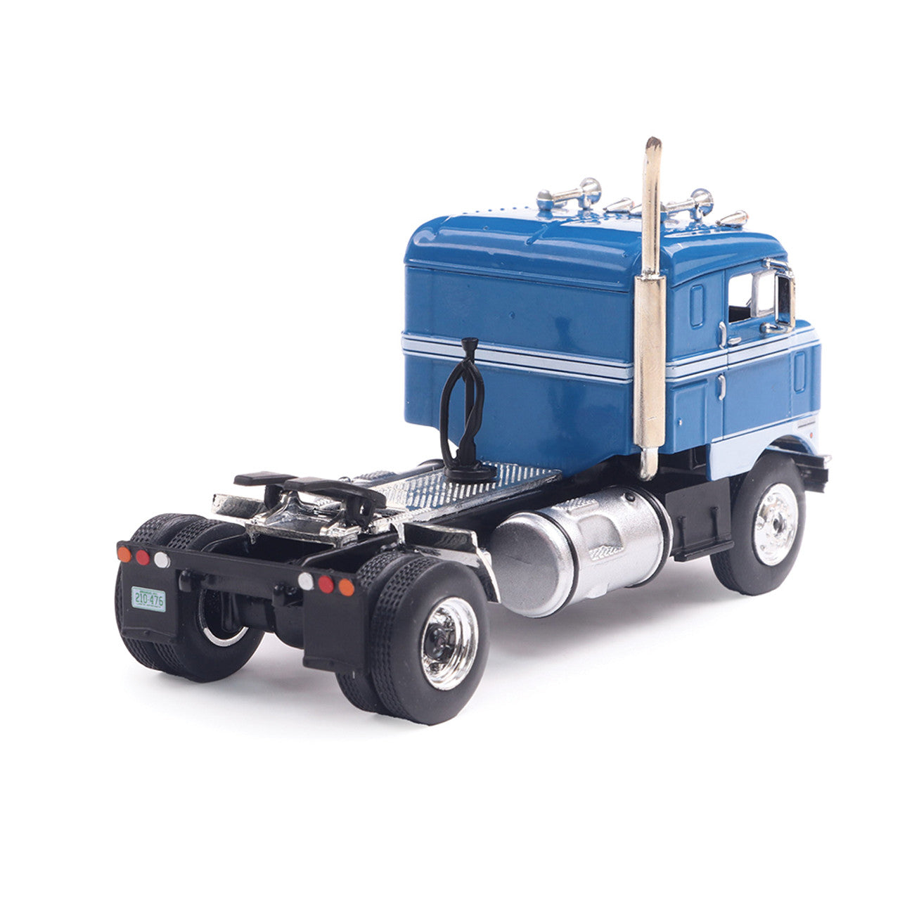 Right Rear view of IXO Models 1:64 Kenworth Bullnose truck
