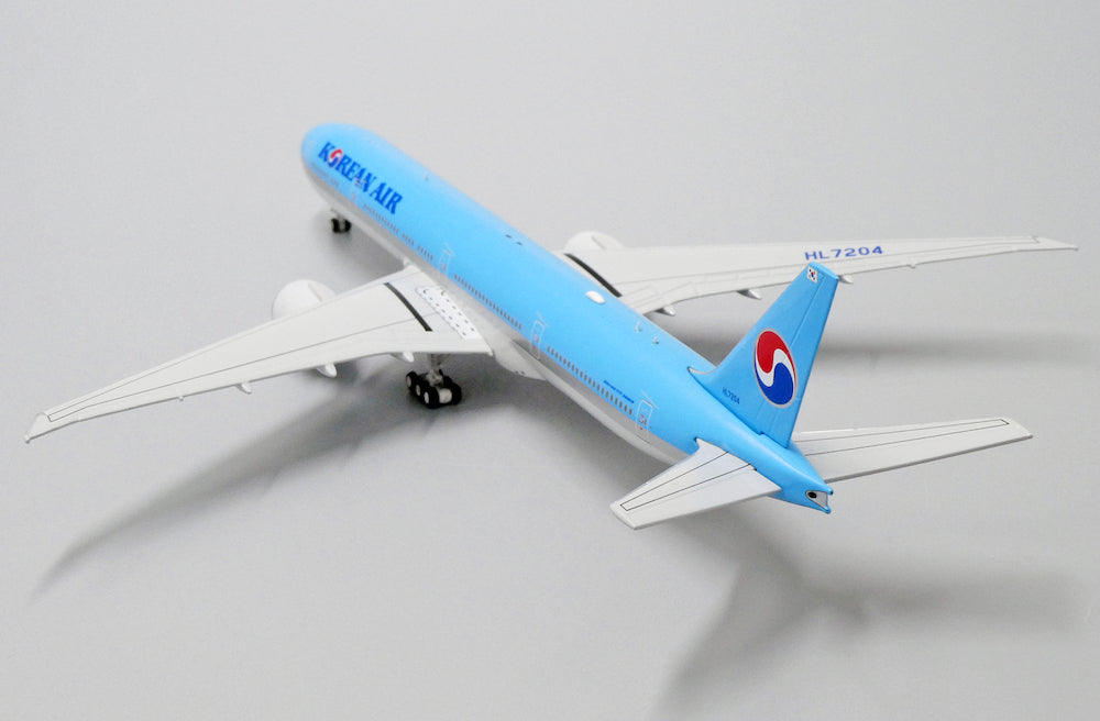 Boeing 777-300ER Korean Air (HL7204), 1:400 Scale Diecast Model Left Rear View