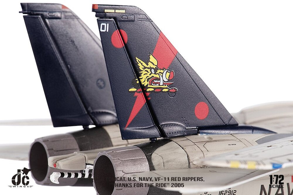 JC Wings | Grumman F-14B Tomcat VF-11 “Red Rippers” THANKS FOR THE