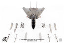 Grumman F-14A Tomcat VF-41 “Black Aces” USS Nimitz 1978, 1:72 Scale Diecast Model Weapons Load Out