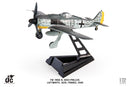 Focke-Wulf Fw 190A-8 JG26 “Black 13”, France 1945 1:72 Scale Diecast Model Left Front View On Stand