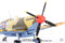 Supermarine Spitfire Mk IXc Royal Air Force Polish Combat Team North Africa 1943, 1:72 Scale Diecast Model Nose Close Up