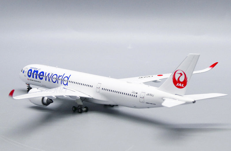 Airbus A350-900 Japan Airlines (JA15XJ), 1/400 Scale Diecast Model Left Rear View