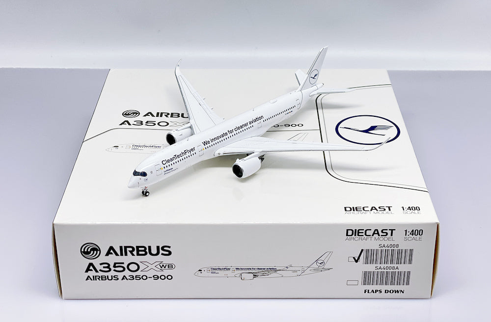 Airbus A350-900 Lufthansa (D-AIVD), 1/400 Scale Diecast Model On Packaging