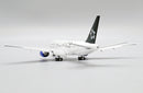 Boeing 777-200ER United Airlines “Star Alliance Livery” (N218UA) 1:400 Scale Diecast Model Rear Left View