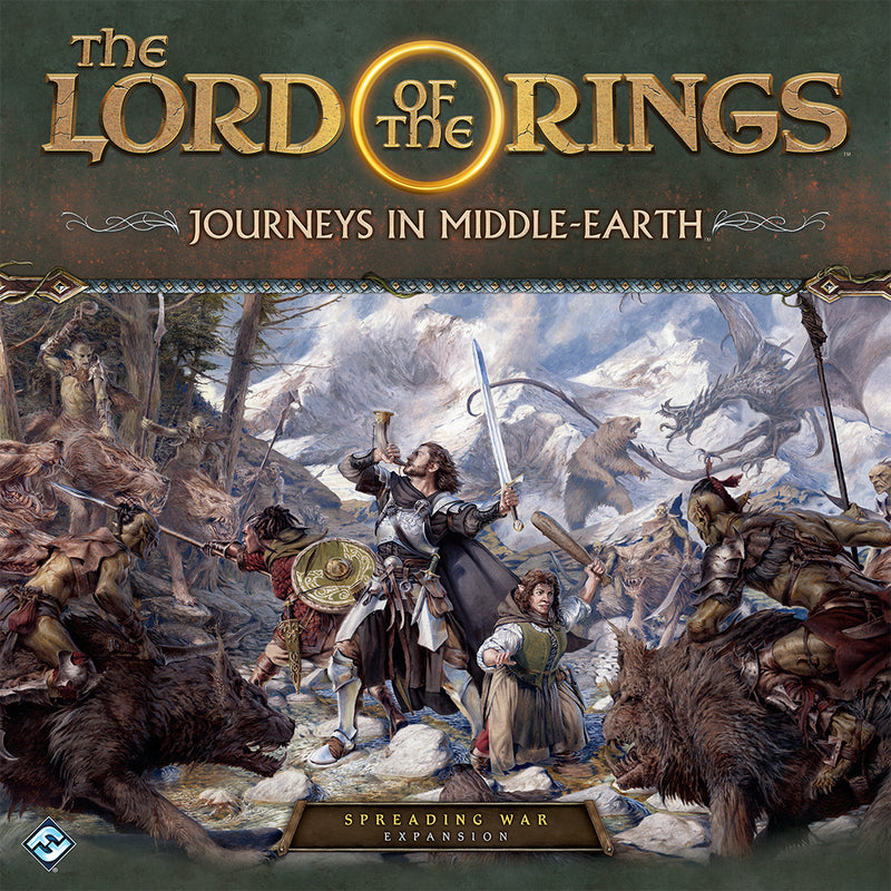 The Lord of the Rings Journeys in Middle-Earth: Spreading War Box Art