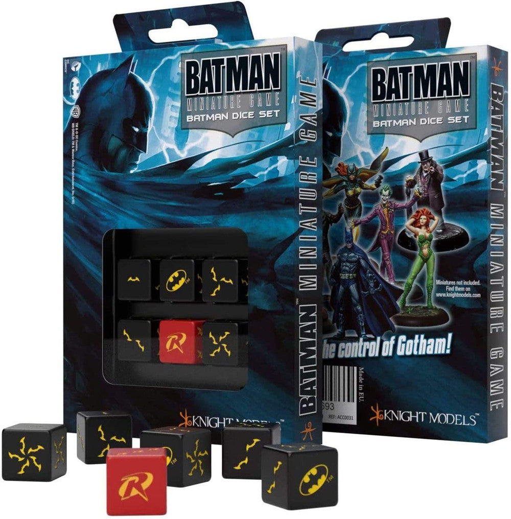 Batman Ruler Set Knight Models | Batman Miniature Game, Batman Dice Set | Bellford Toys ...