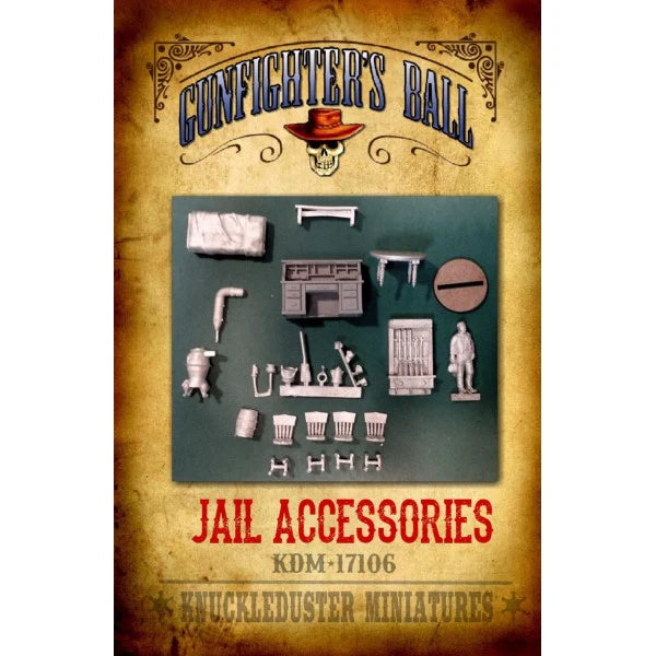 Gunfighter’s Ball Jail Accessories 28mm terrain set