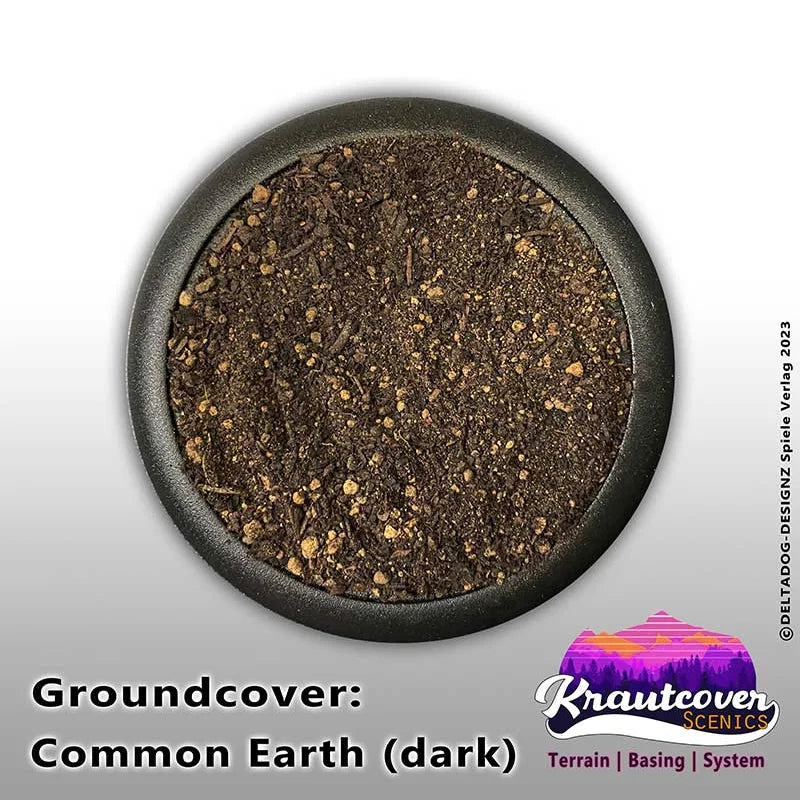 Krautcover Common Earth Dark Texture Material Top View