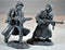 World War II German Infantry in Long Coats, 1/32 (54 mm) Scale Plastic Figures Close Up