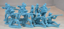 Indian Wars Dismounted U.S. Cavalry, 1/32 (54 mm) Scale Plastic Figures