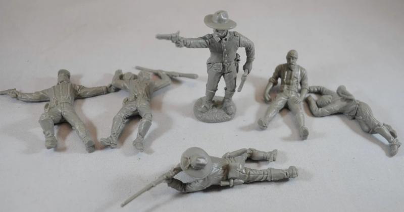 U.S. Dismounted Cavalry, 1/32 (54 mm) Scale Plastic Figures 6 Poses