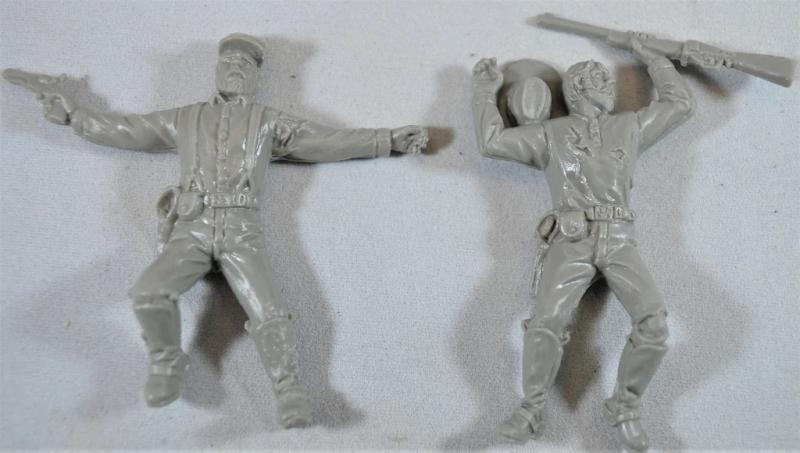 U.S. Dismounted Cavalry, 1/32 (54 mm) Scale Plastic Figures Close Up