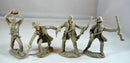 The Alamo Hand to Hand Combat, 1/32 (54 mm) Scale Plastic Figures Texan Poses