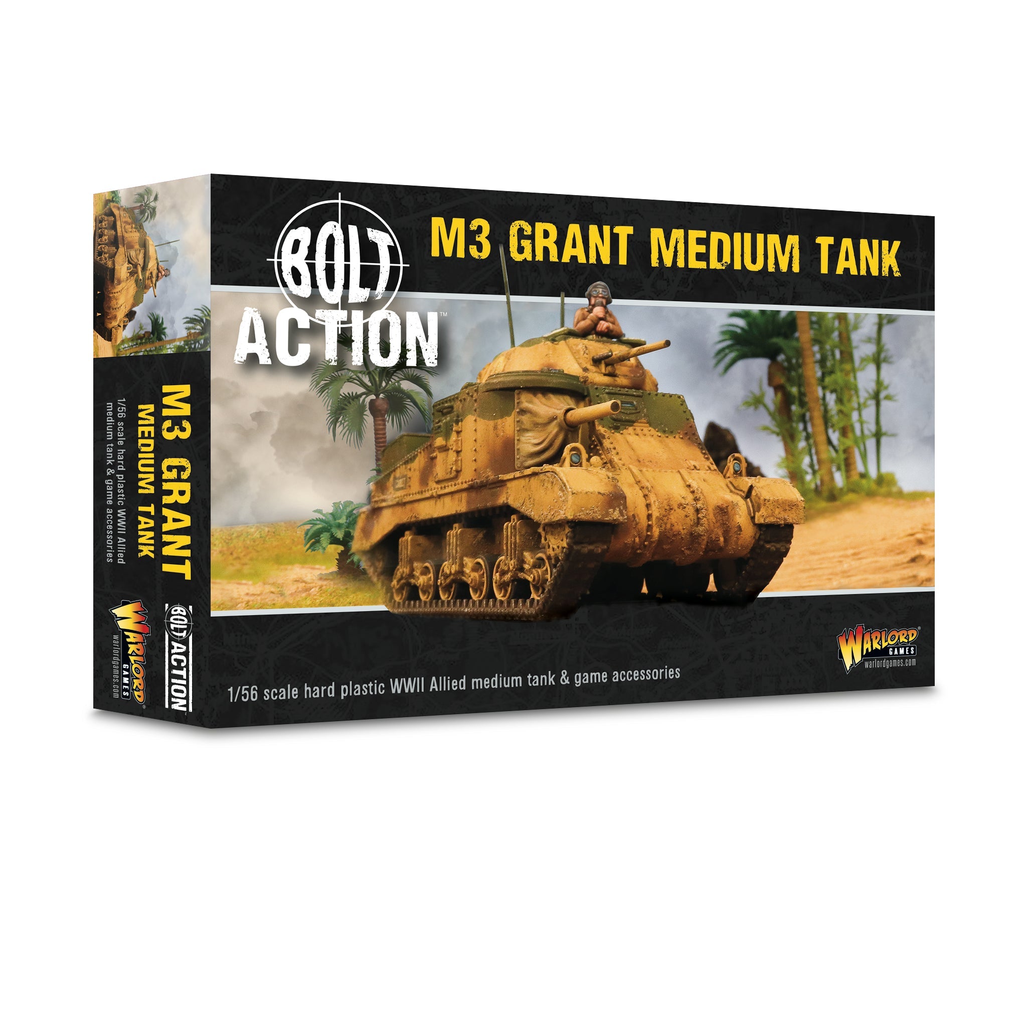 M3 Grant Medium Tank Bolt Action Box Front