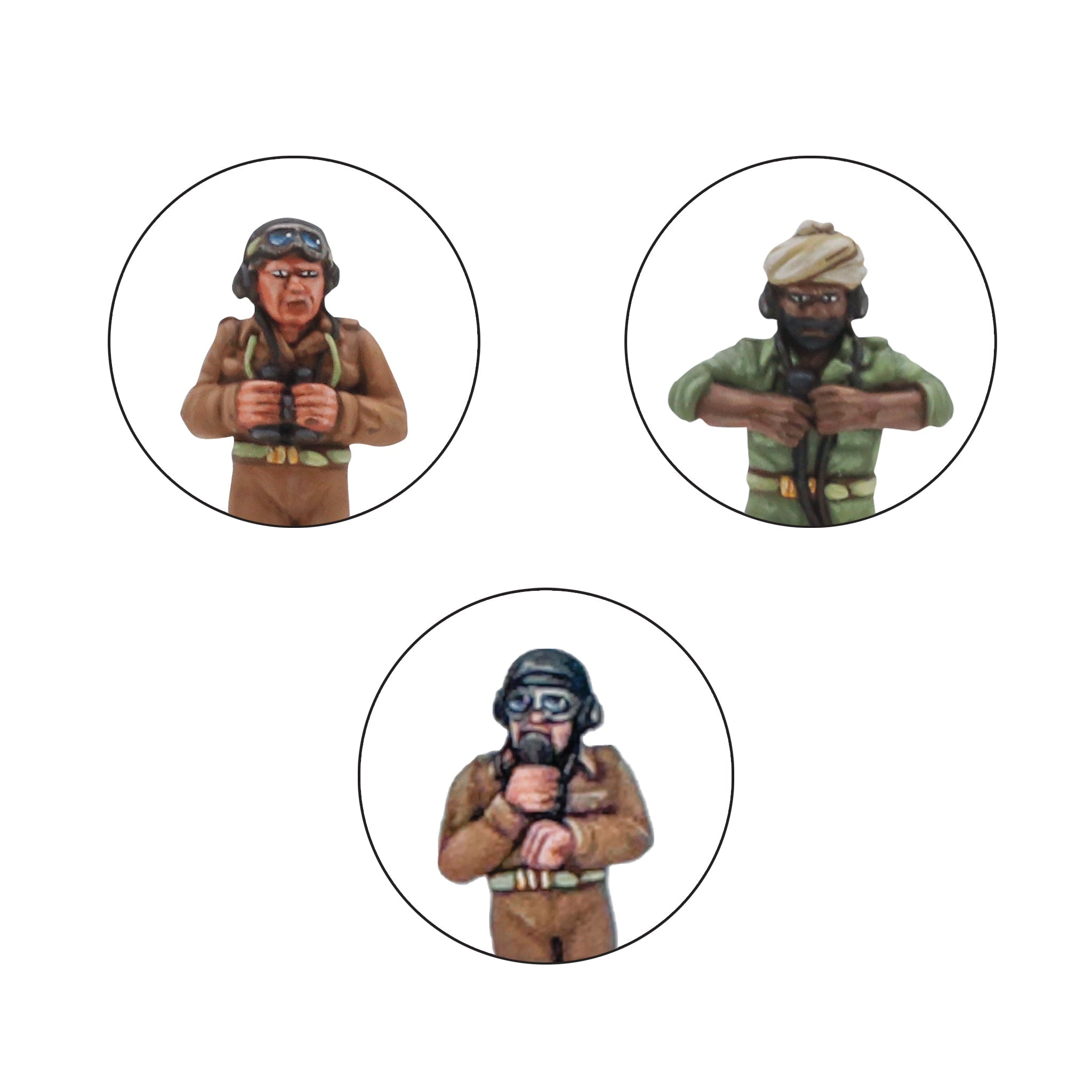 Warlord Games Bolt Action M3 Grant Tank Commander Options Close Up