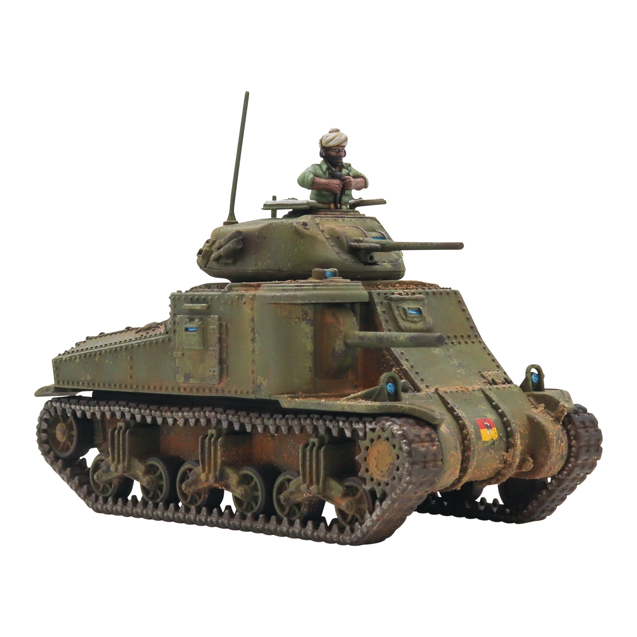 Warlord Games Bolt Action Painted M3 Grant Medium Tank Burma Camouflage