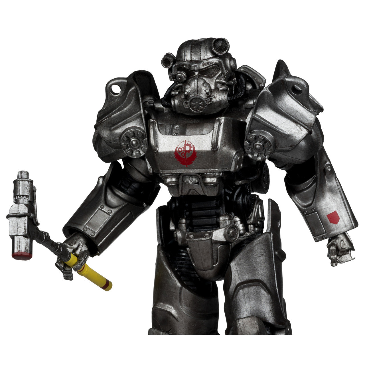 McFarlane Toys Maximus Fallout Season 2 action figure in T-60 Power Armor with Super Sledge, 7-inch scale collectible Articulated Closeup