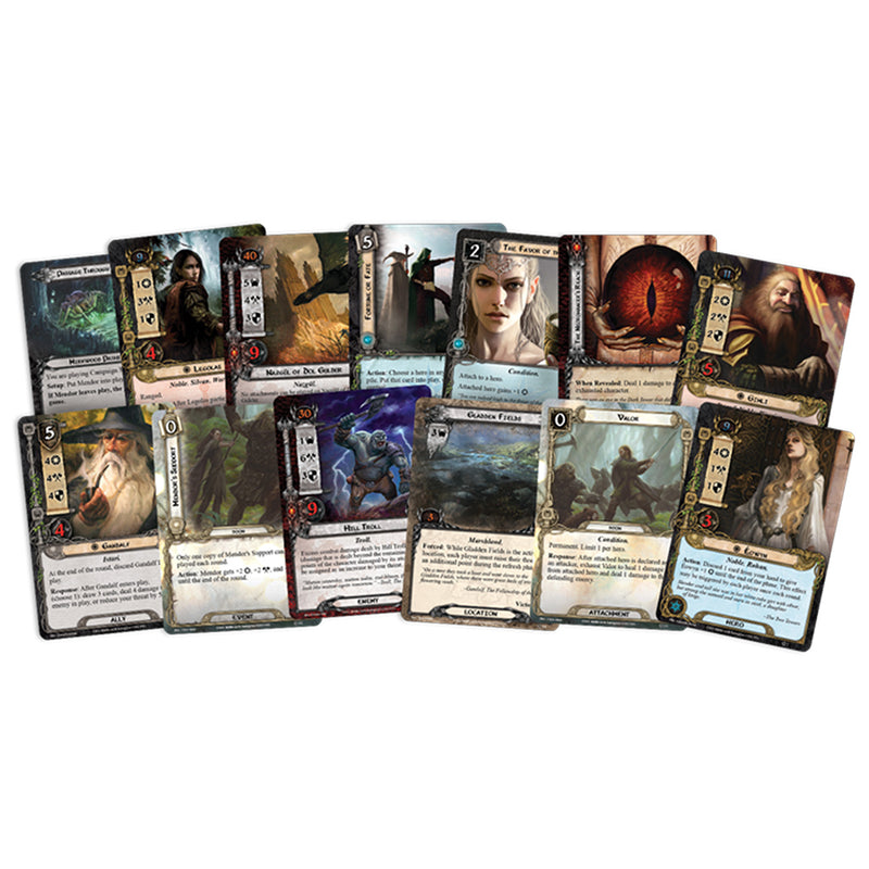 The Lord of the Rings The Card Game Sample Cards