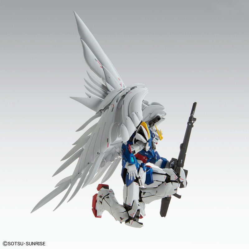 Wing Gundam Zero: Endless Waltz, MG, XXXG-00W0 Wing Gundam Zero (Ver.Ka) 1:100 Scale Model Kit Kneeling