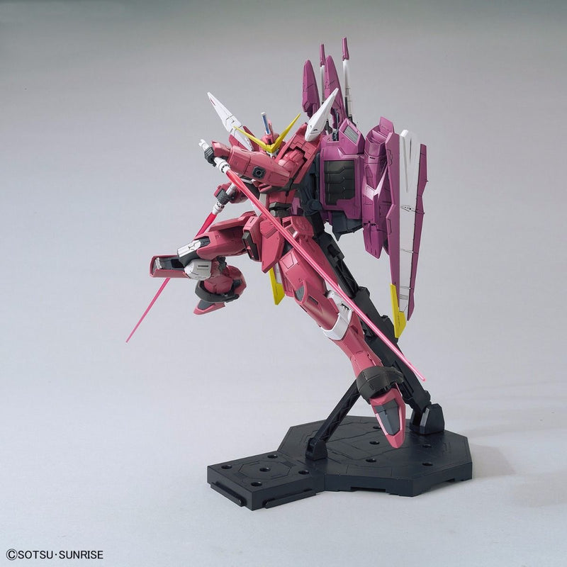 Mobile Suit Gundam SEED, MG, Justice Gundam ZGMF-X09A 1:100 Scale Model Kit  Split Beam  Sabers 