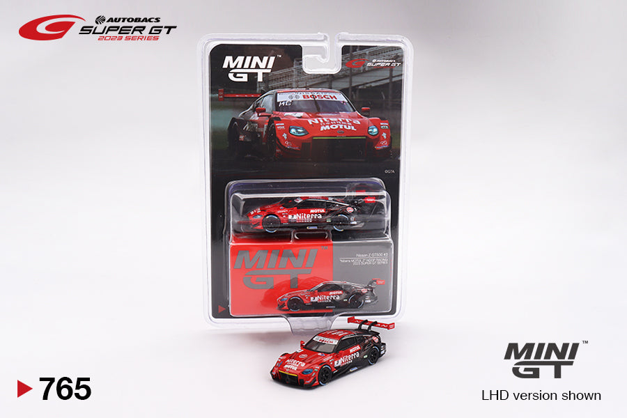 Mini GT 1:64 Nissan Z GT500 Niterra MOTUL Z in Japan Exclusive Packaging