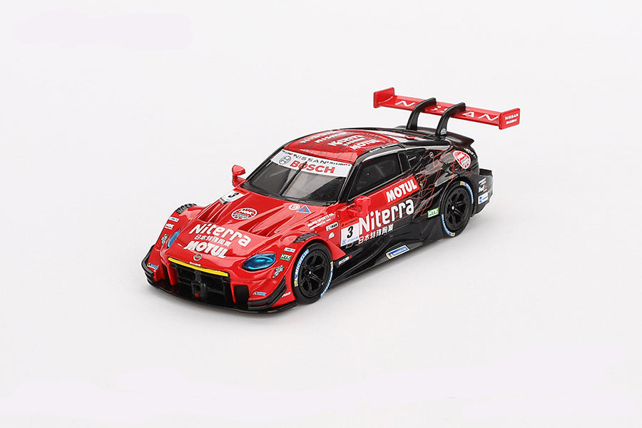Mini GT Nissan Z GT500 Niterra MOTUL Z 2023 Front View