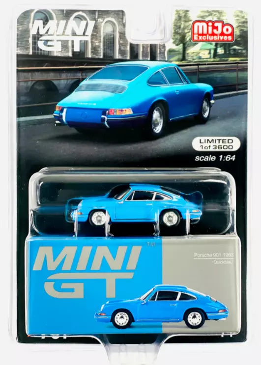 Mini GT Porsche 901 1963 in blister package – 1/64 Scale Model