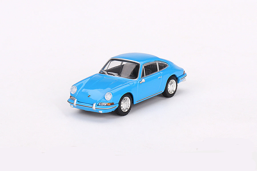 Mini GT Porsche 901 1963 Quickblau Front View