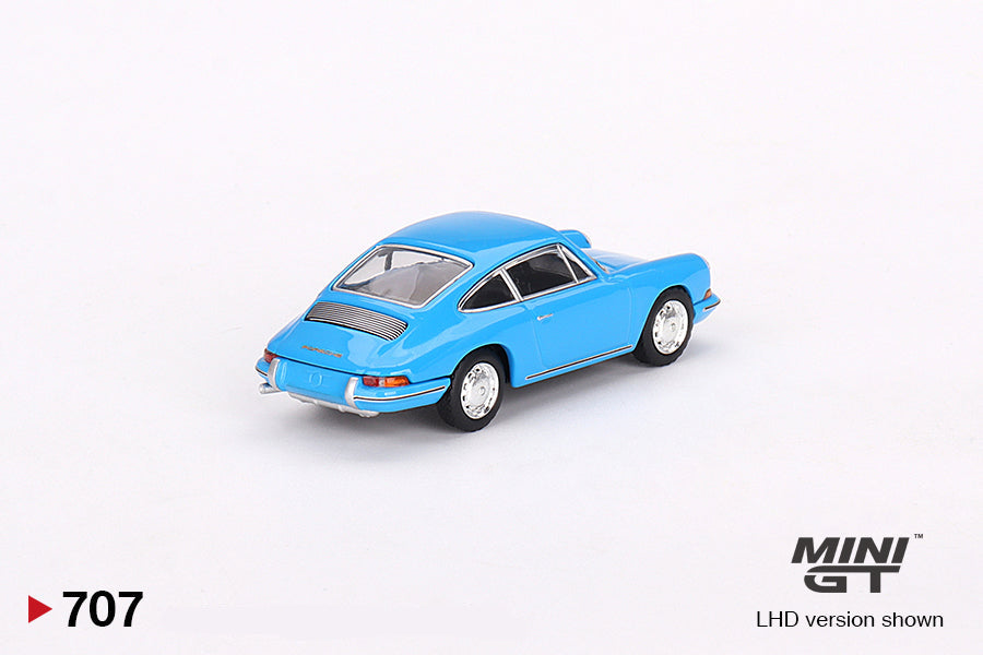 Mini GT Porsche 901 1963 Quickblau Rear Perspective