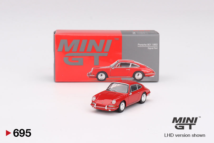 Mini GT Porsche 901 1963 1/64 Diecast in Retail Packaging