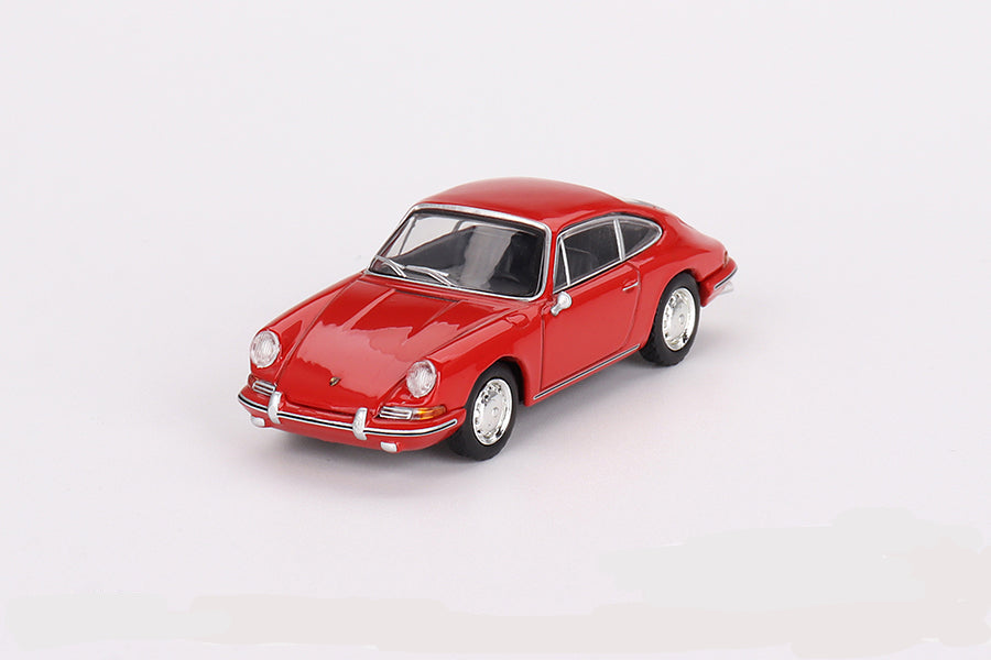 Mini GT Porsche 901 1963 Signal Red Diecast Front View
