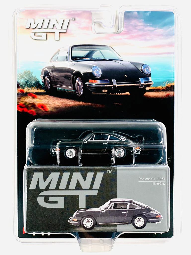 Mini GT Porsche 911 1964 1/64 Scale in Blister Packaging