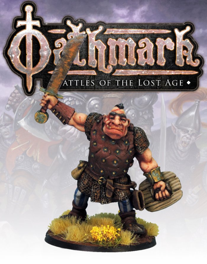 North Star Military Figures Oathmark Ogre 1 28mm scale metal fantasy miniature for tabletop wargaming