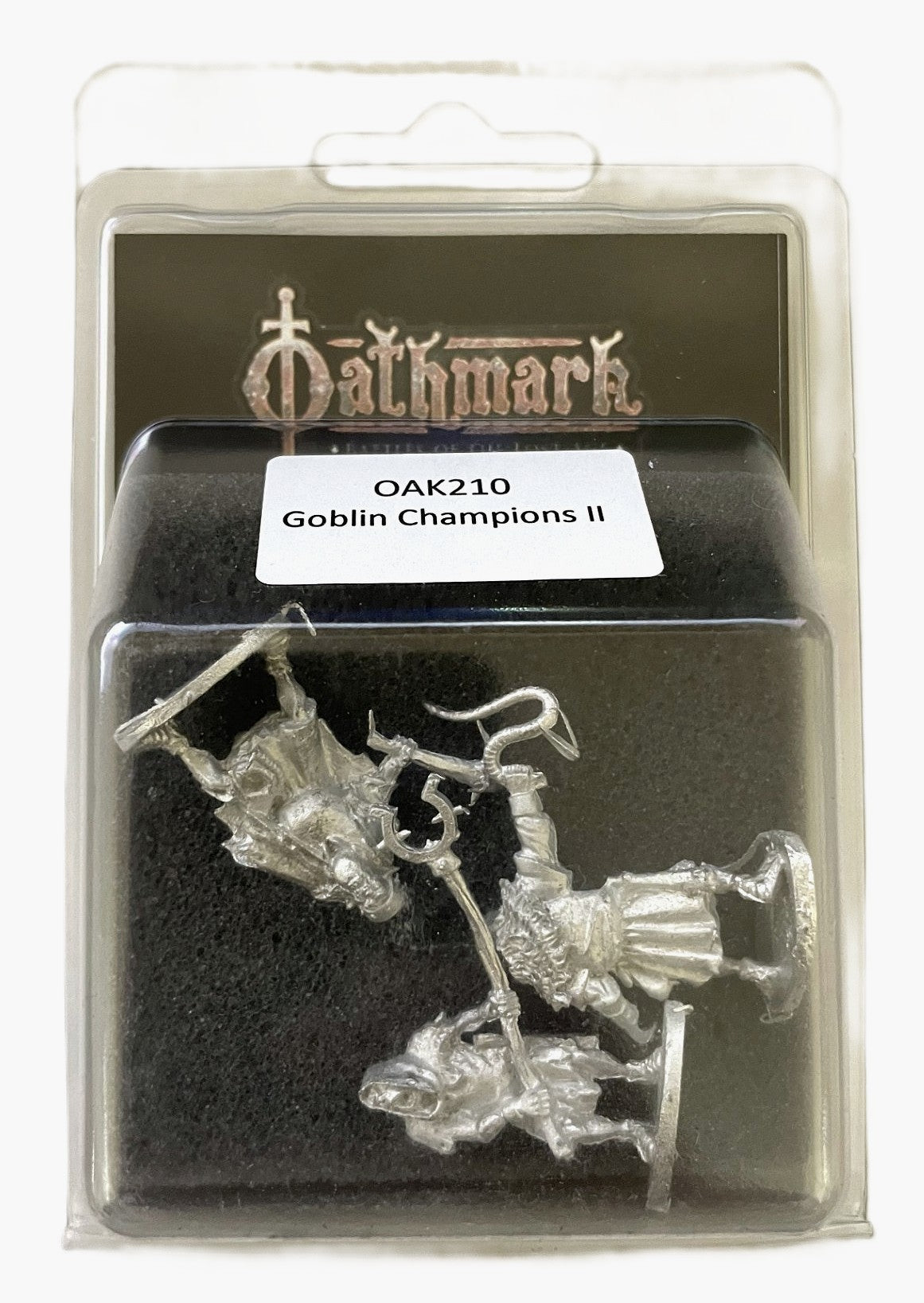North Star Oathmark Goblin Champions II 28mm Scale Blister Packaging