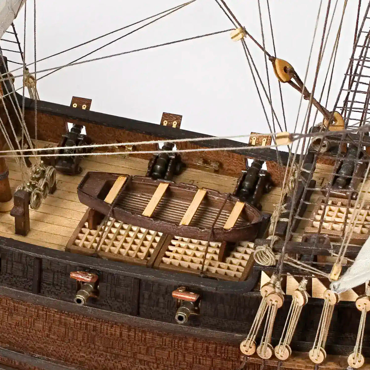 Overhead view of the Occre Buccaneer main deck featuring 