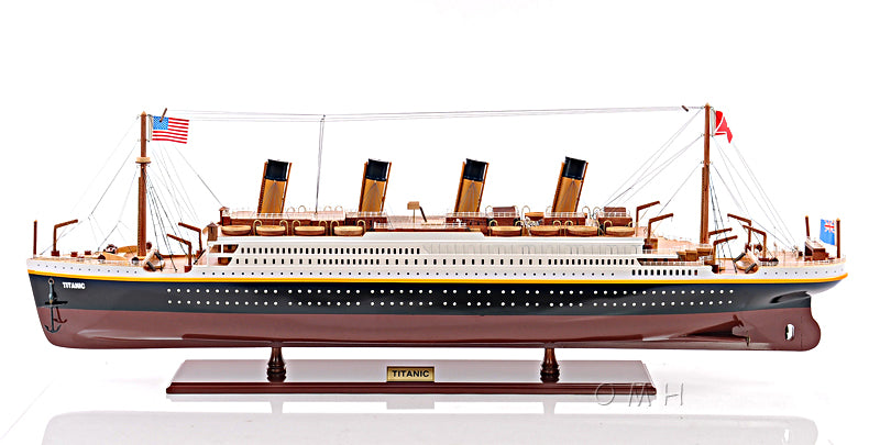 Old Modern Handicrafts RMS Titanic Medium handcrafted wooden model ship 