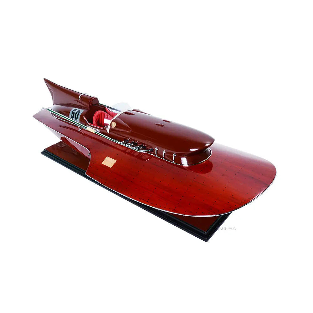 Old Modern Handicrafts Aquarama Exclusive Edition Ferrari Hydroplane starboard front view