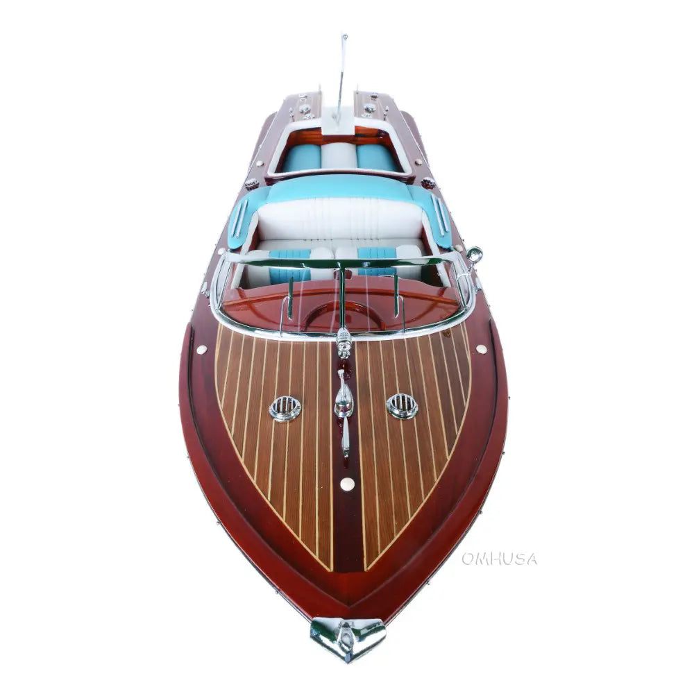 Old Modern Handicrafts Riva Aquarama wooden model – front view