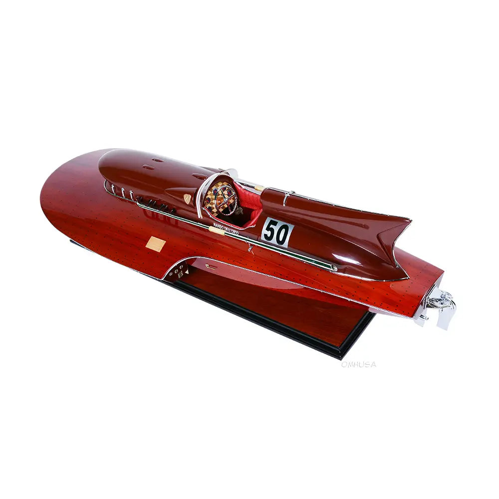 Old Modern Handicrafts Aquarama Exclusive Edition Ferrari Hydroplane port rear view