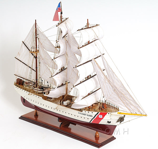 Old Modern Handicrafts US Coast Guard Eagle E.E. Admiral Line fully assembled starboard front view