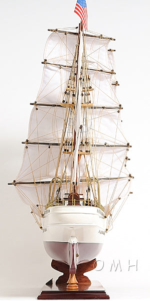 Old Modern Handicrafts US Coast Guard Eagle E.E. Admiral Line fully assembled aft view