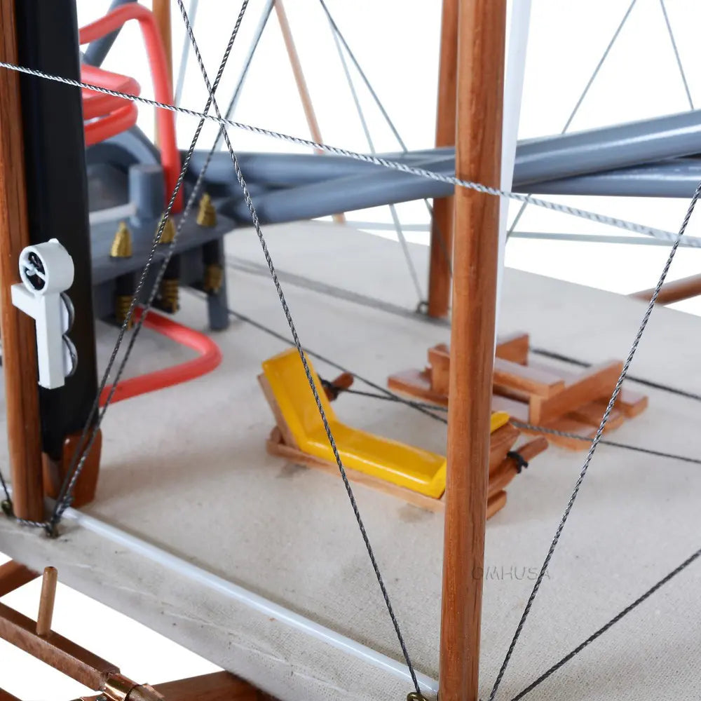 Old Modern Handicrafts 1903 Wright Brother Flyer Model fully assembled pilot location