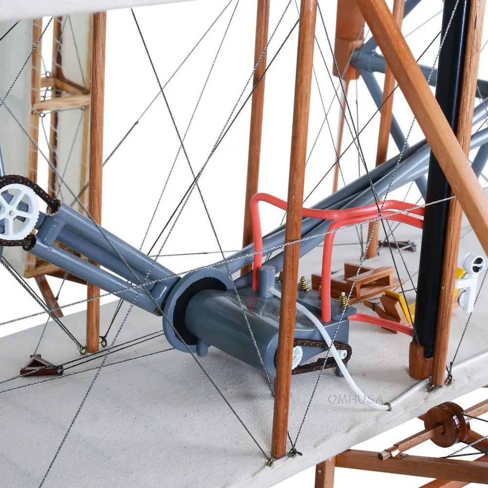 Old Modern Handicrafts 1903 Wright Brother Flyer Model fully assembled Prop Close Up