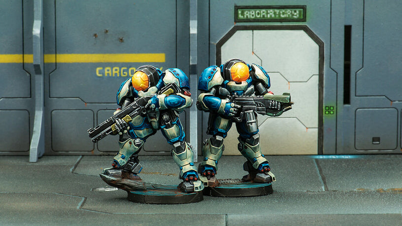 Infinity Ariadna Patchers Structural Response Team Painted Example