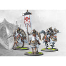 Conquest The Hundred Kingdoms Order Of The Sealed Temple, 38 mm Scale Model Plastic Figures on bases