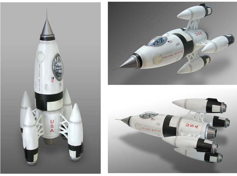 Apollo 27 Rocket 1/72 Scale Model Kit Images