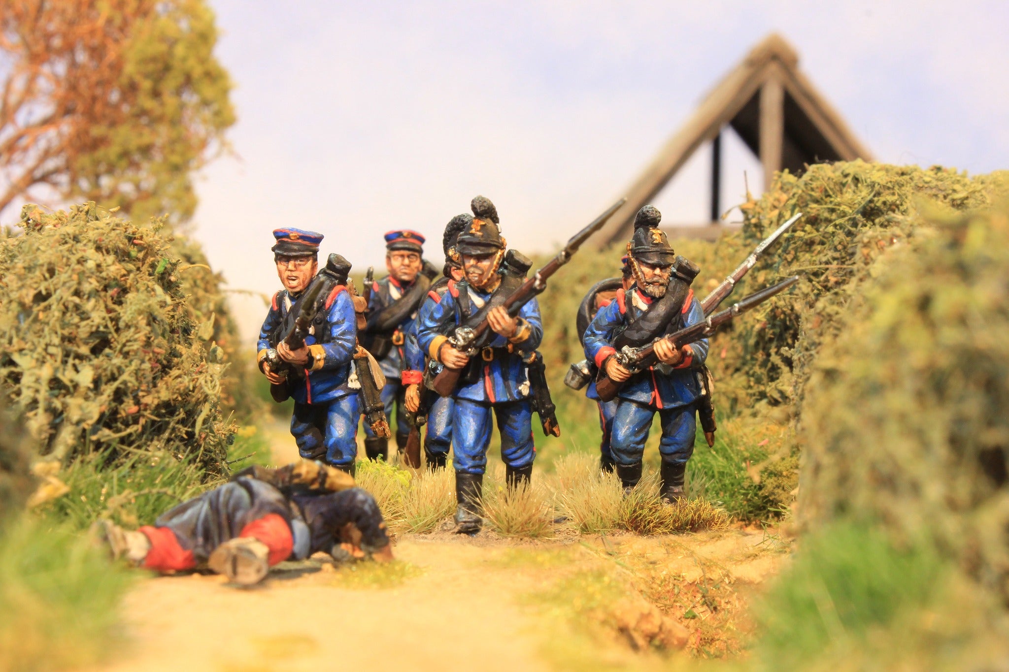 Perry Miniatures 28mm Bavarian Infantry 1870-71 | Bellford Toys