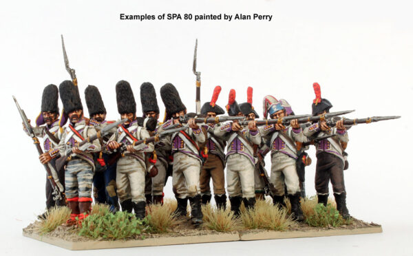 Perry Miniatures Spanish Napoleonic Infantry (2) Firing Line 1808–1811 28mm Plastic Figures Painted Example